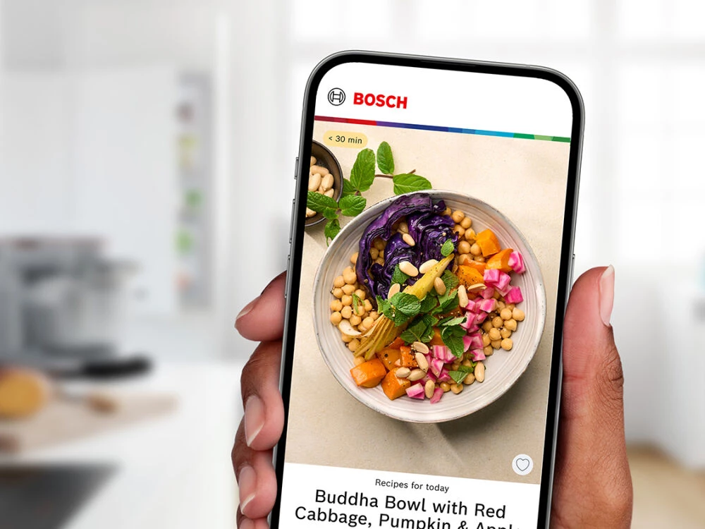 From snacks to treat-yourself recipes with the Bosch BetterFood App